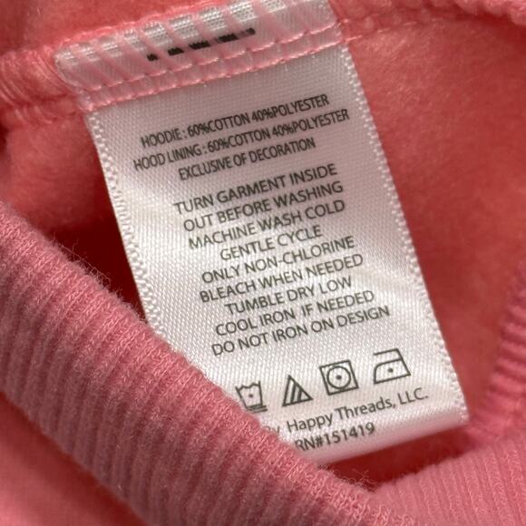 Disney Princess NWT 3 Piece Hoodie TShirt Legging Set Pink Gold 2T Ariel Belle - Picture 10 of 16